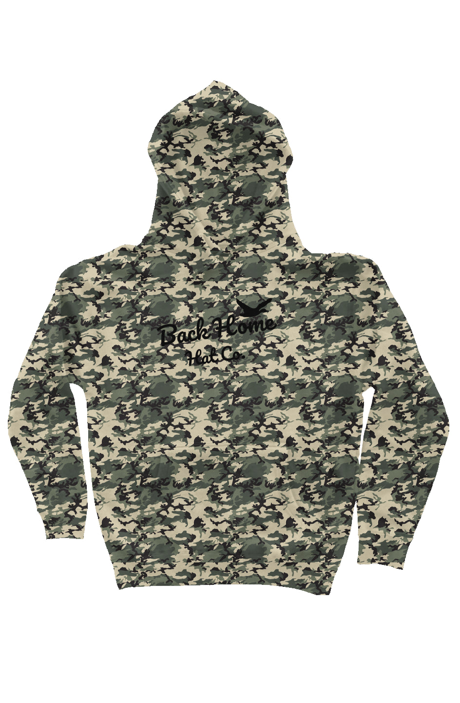 Camo Back Home Heavyweight Hoodie